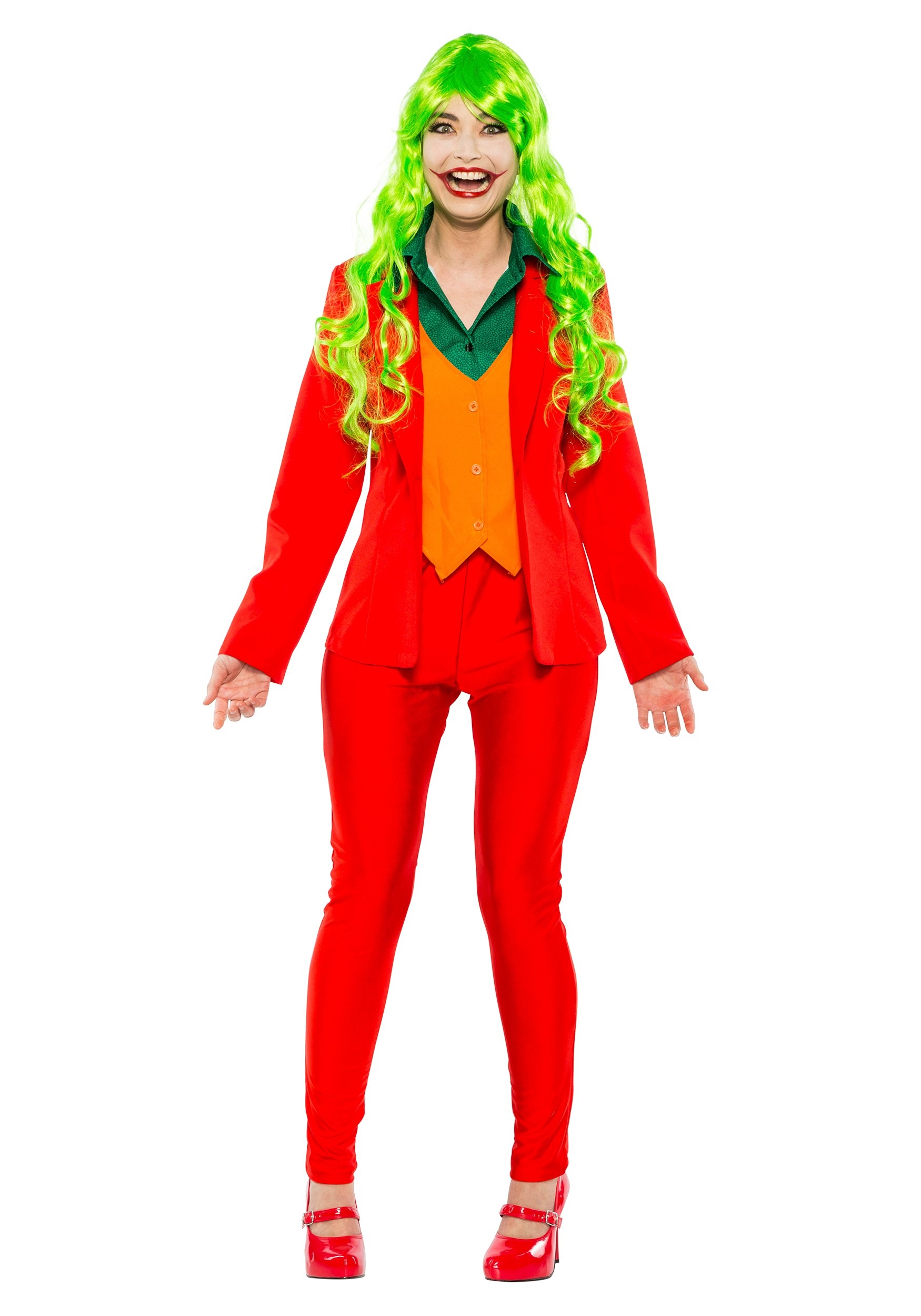 Women's Wicked Prankster Costume Suit