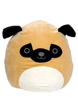 Squishmallow 8" Pug Dog Plush Toy