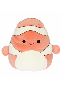Squishmallow 8" Clown Fish Plush Toy