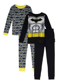 Batman 4 Piece Sleepwear Set