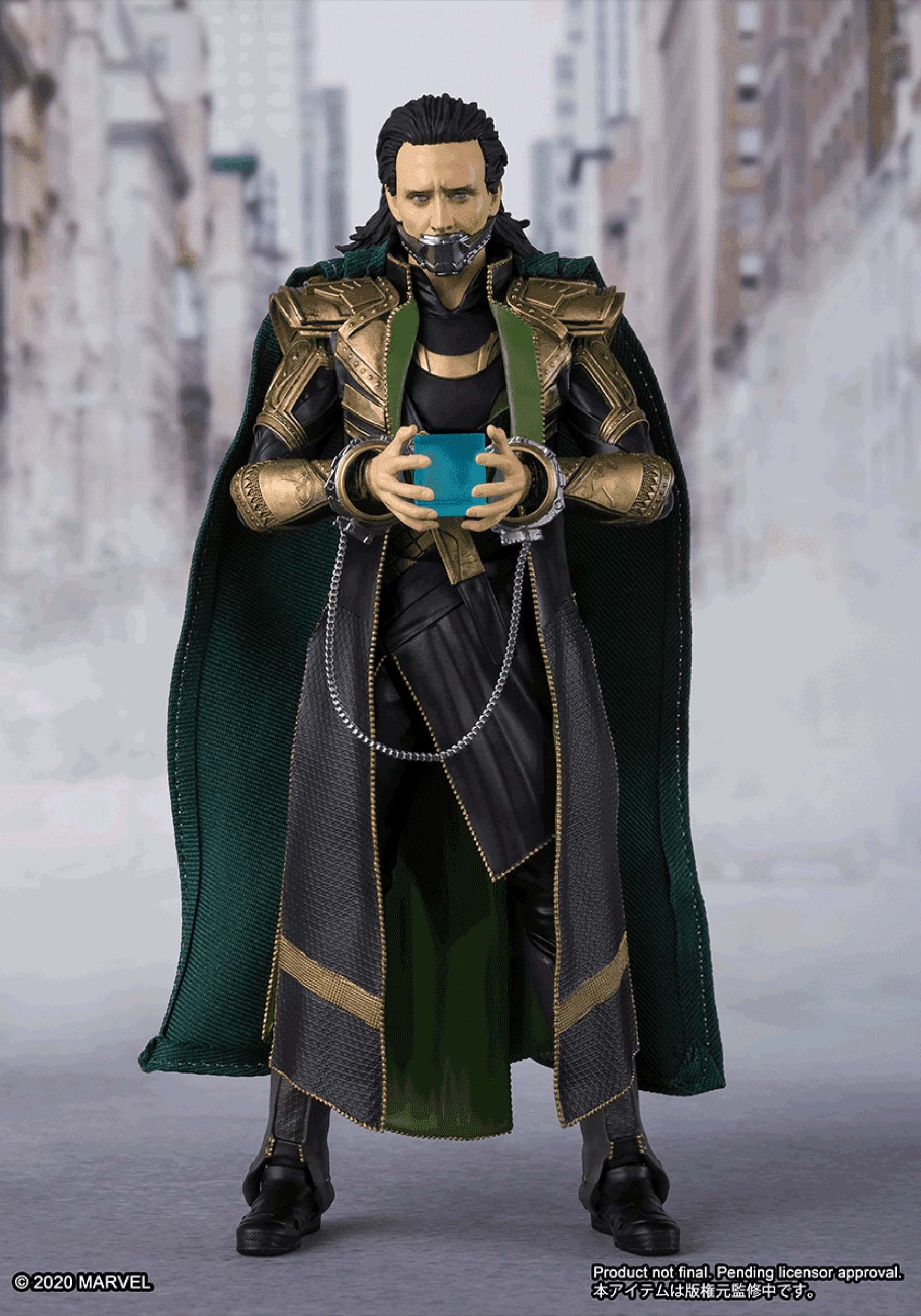 Figuarts Loki Action Figure Marvel Avengers S.H 