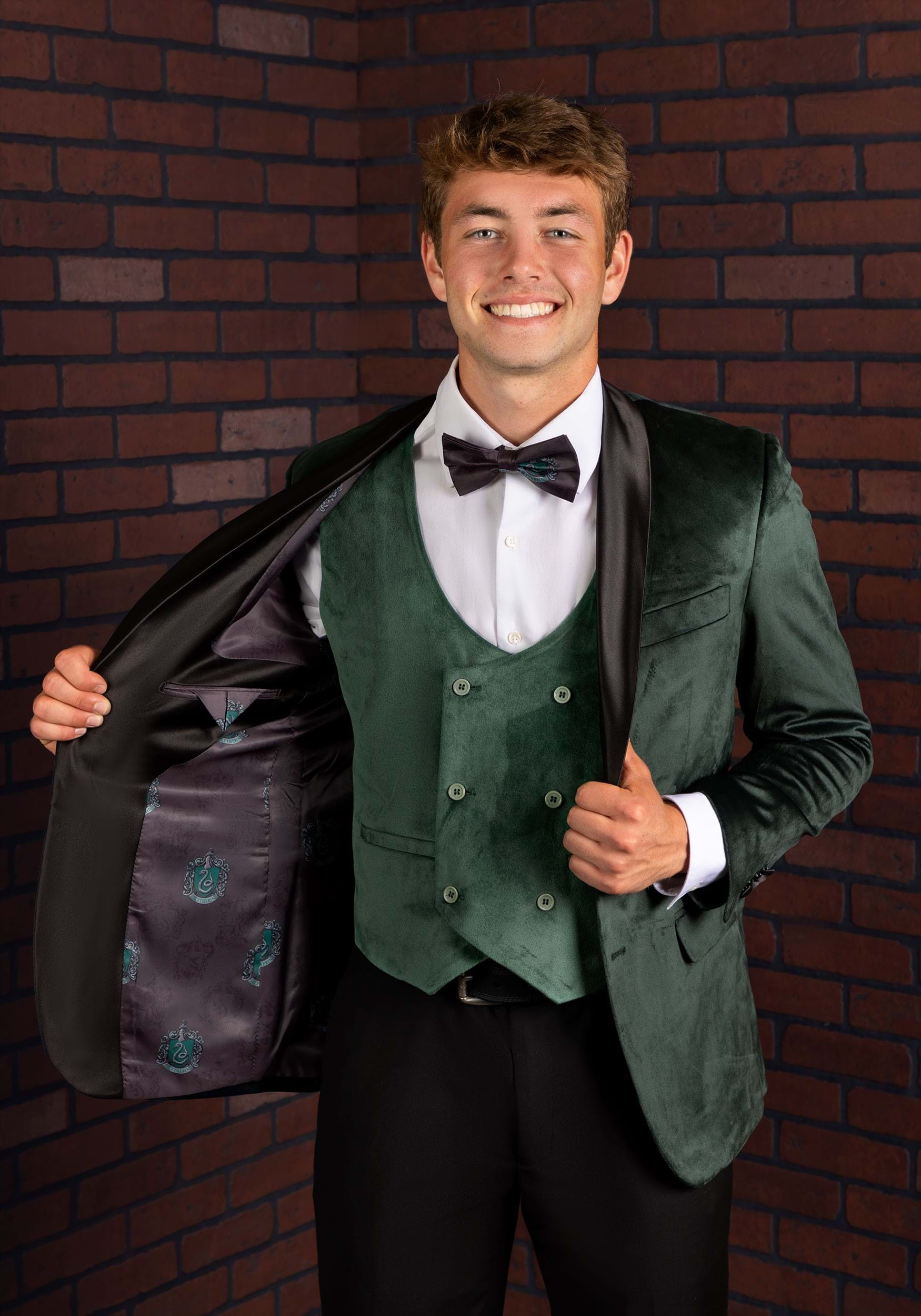 Harry Potter Slytherin Men's Deluxe Blazer