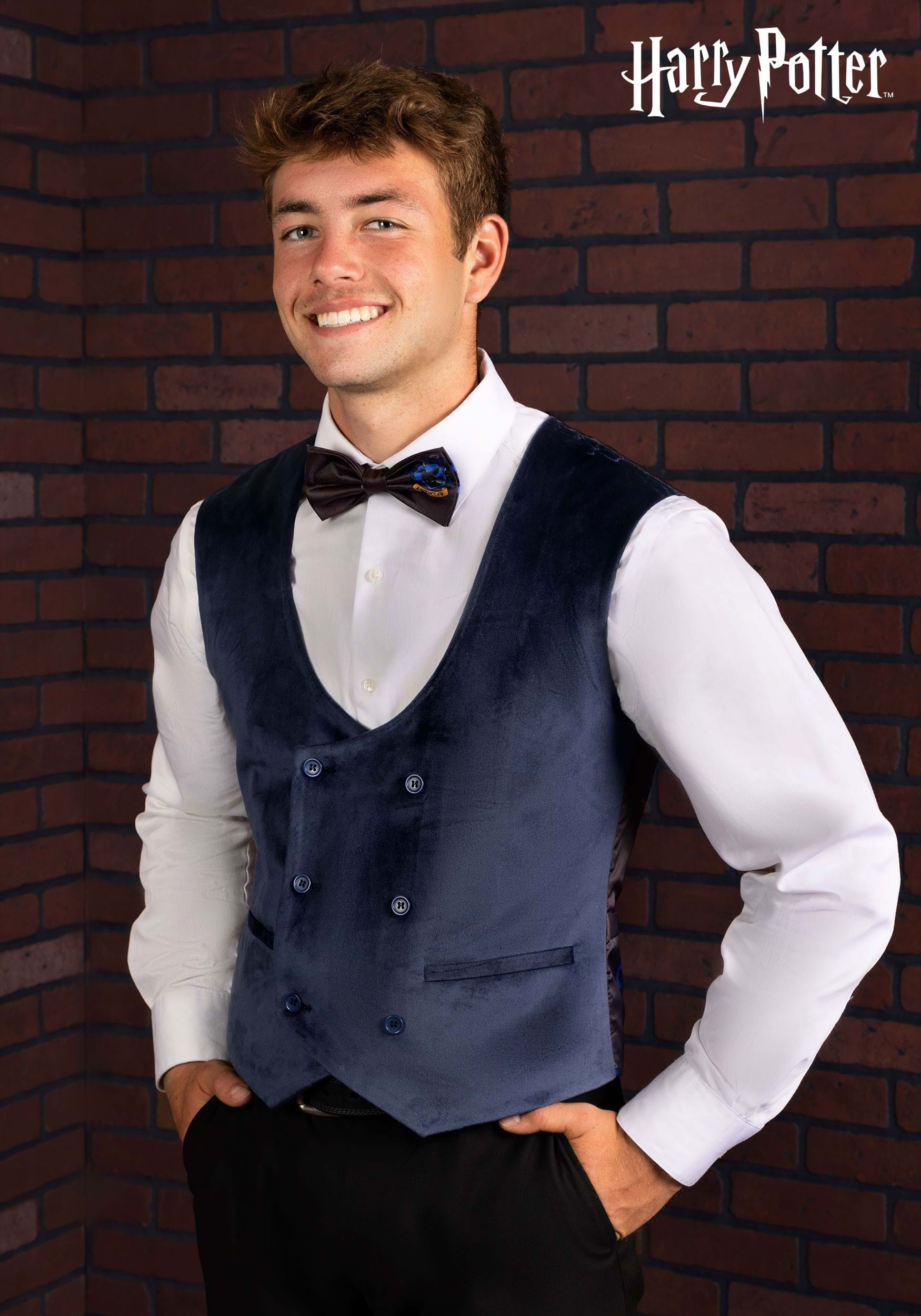 Harry Potter Men's Ravenclaw Deluxe Vest | Harry Potter Apparel - 83% off!