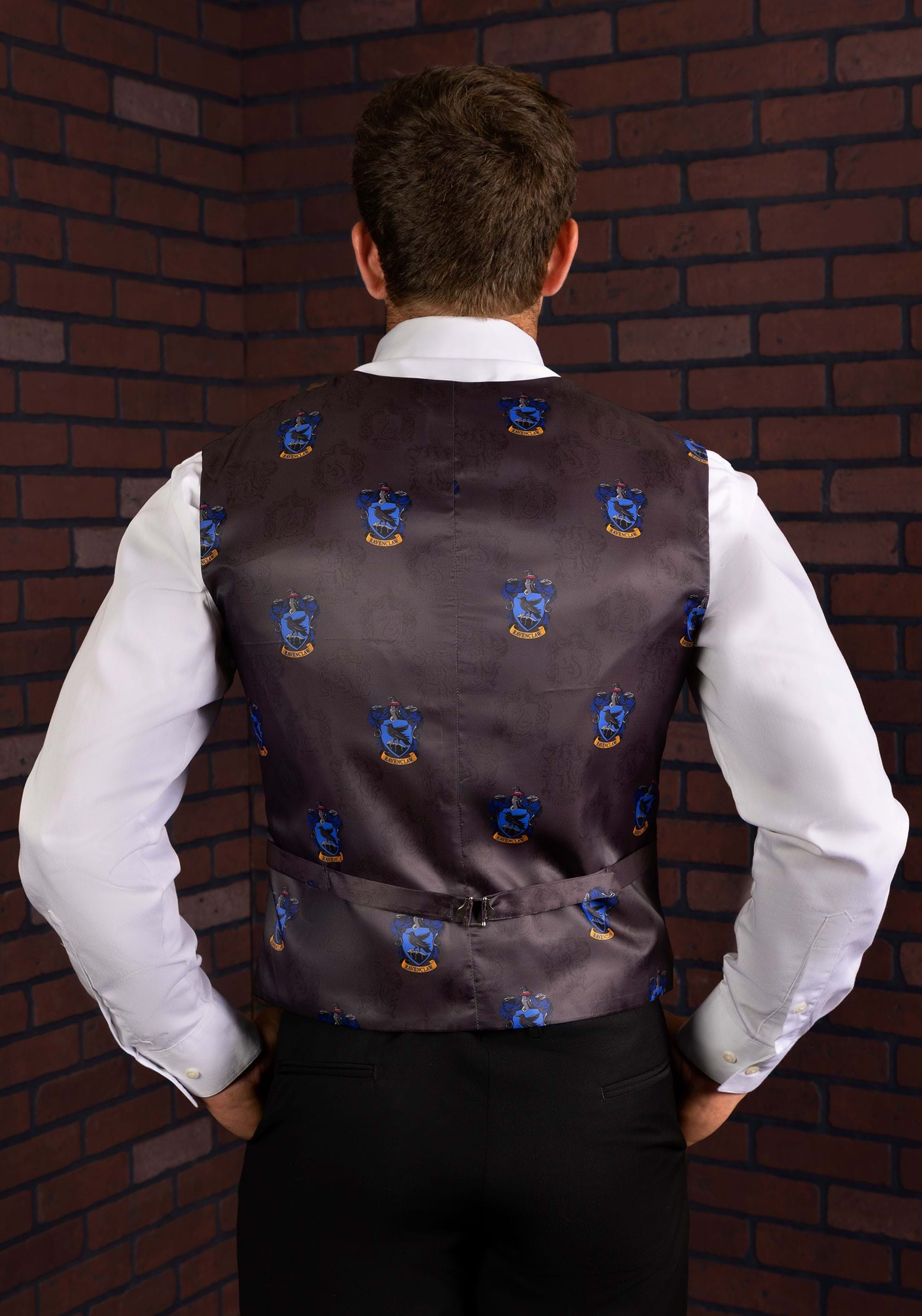 Mantsjoerije maak een foto spreken Harry Potter Men's Ravenclaw Deluxe Vest
