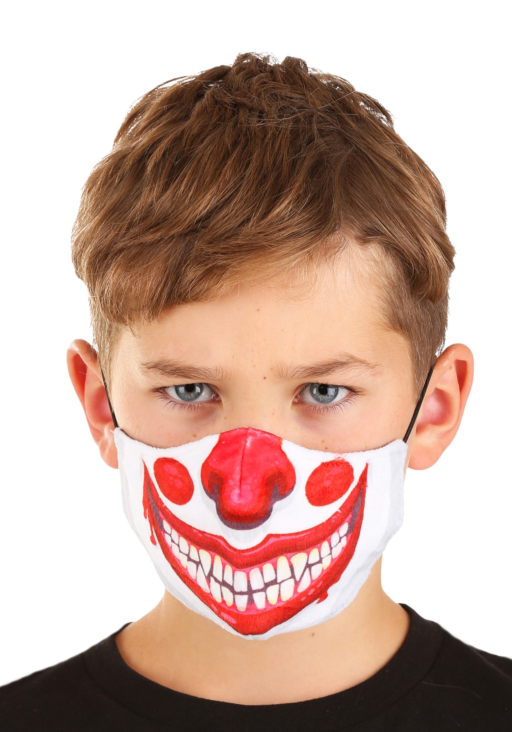 Clown Sublimated Kids Face Mask