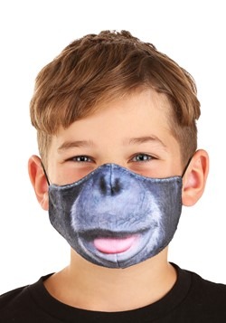 Child Gorilla Sublimated Face Mask
