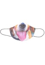 Child Dog with Tongue Sublimated Face Mask 3