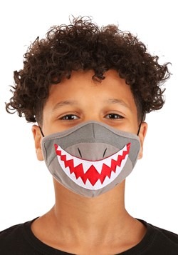 Child Shark Sublimated Face Mask