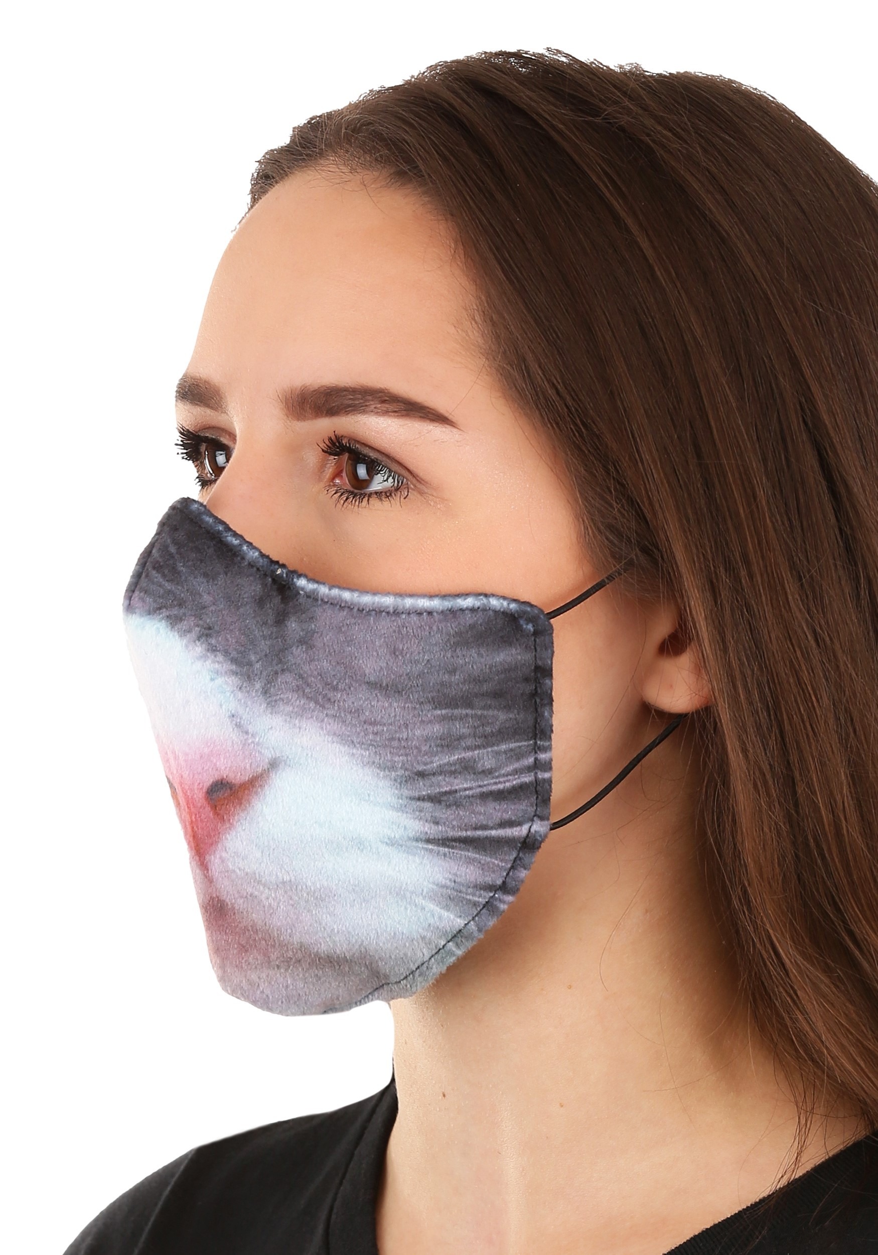 Cat Sublimated Face Mask For Adults , Adult Face Masks
