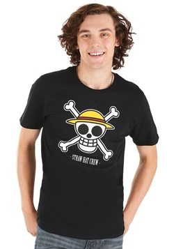Mens One Piece Luffys Flag T Shirt