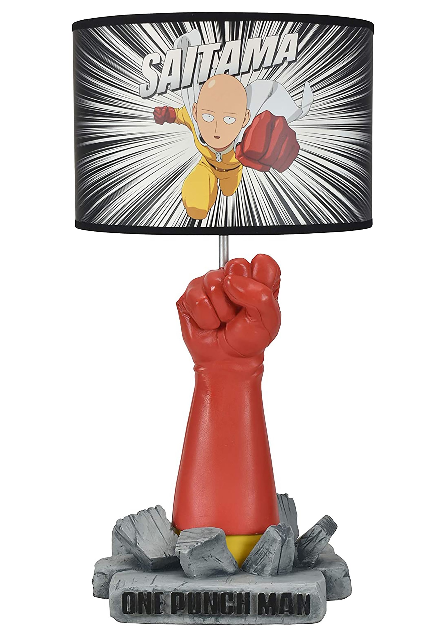 One Punch Man Anime Table Lamp