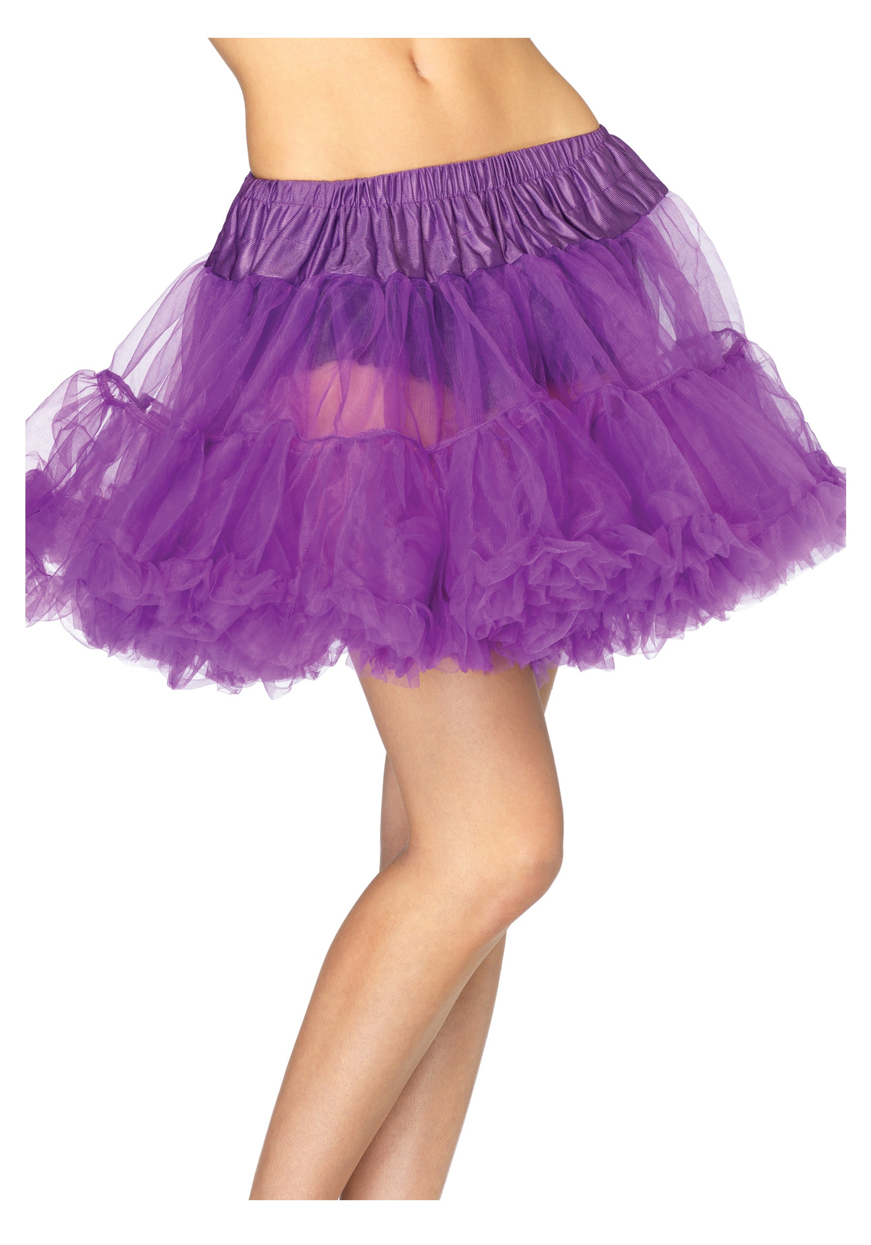 Womens Purple Tulle Petticoat