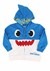 Toddler Blue Baby Shark Costume Hoodie Alt 1