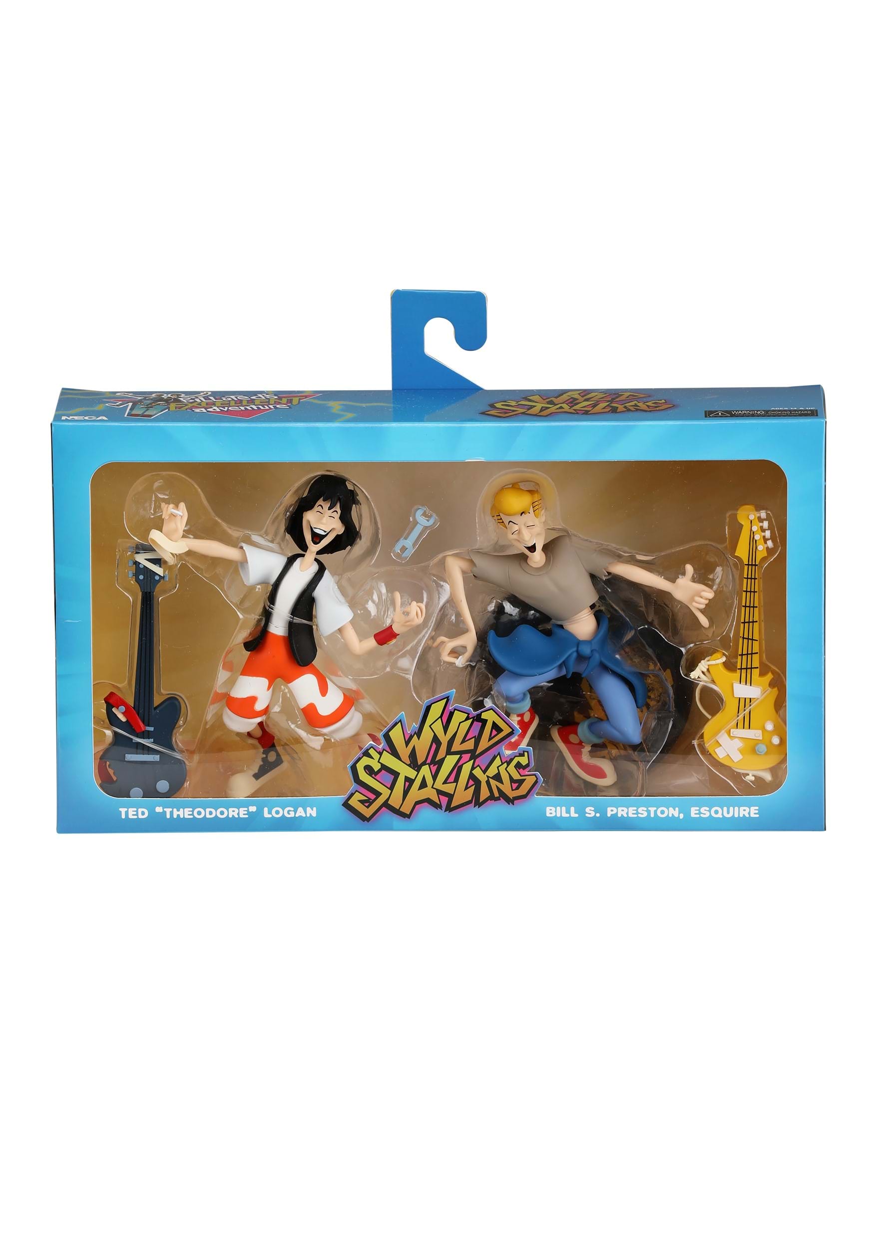 Neca Bill and Ted's Excellent Adventure Toony Classics 2-pack 6" scale set 
