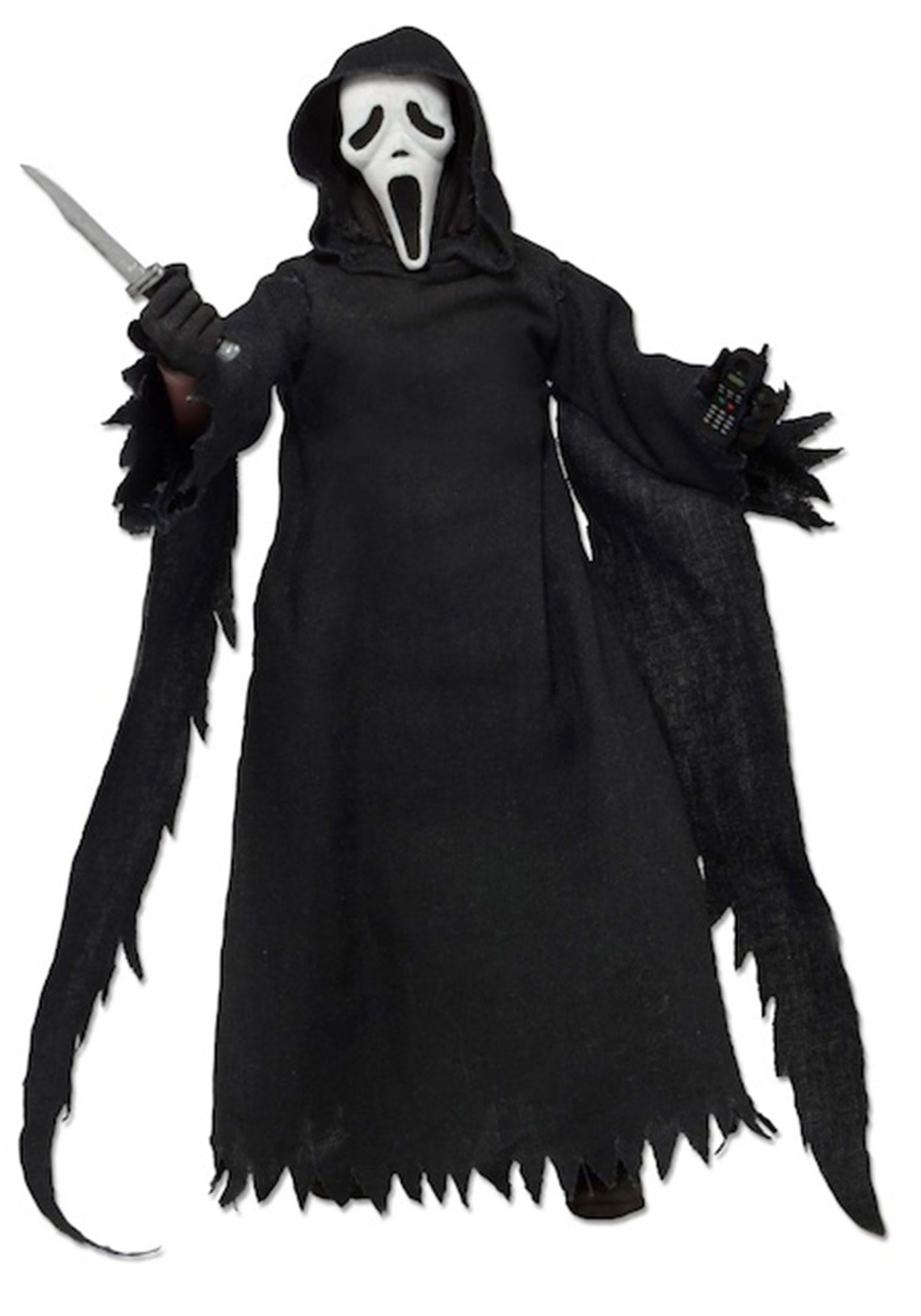 8" Clothed Scream Ghost Face Action Figure