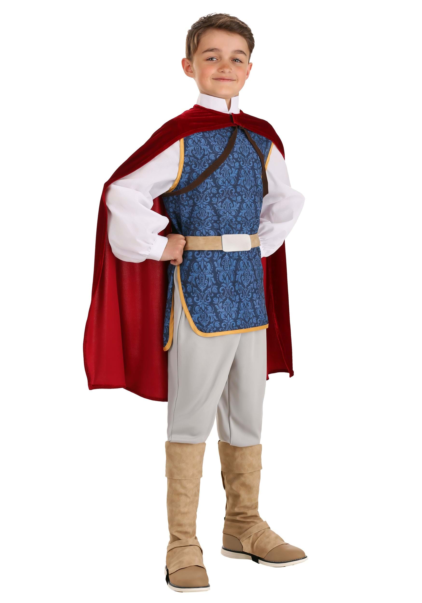 Snow White Prince Kids Costume