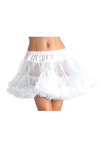 Women's Plus Size White Tulle Petticoat
