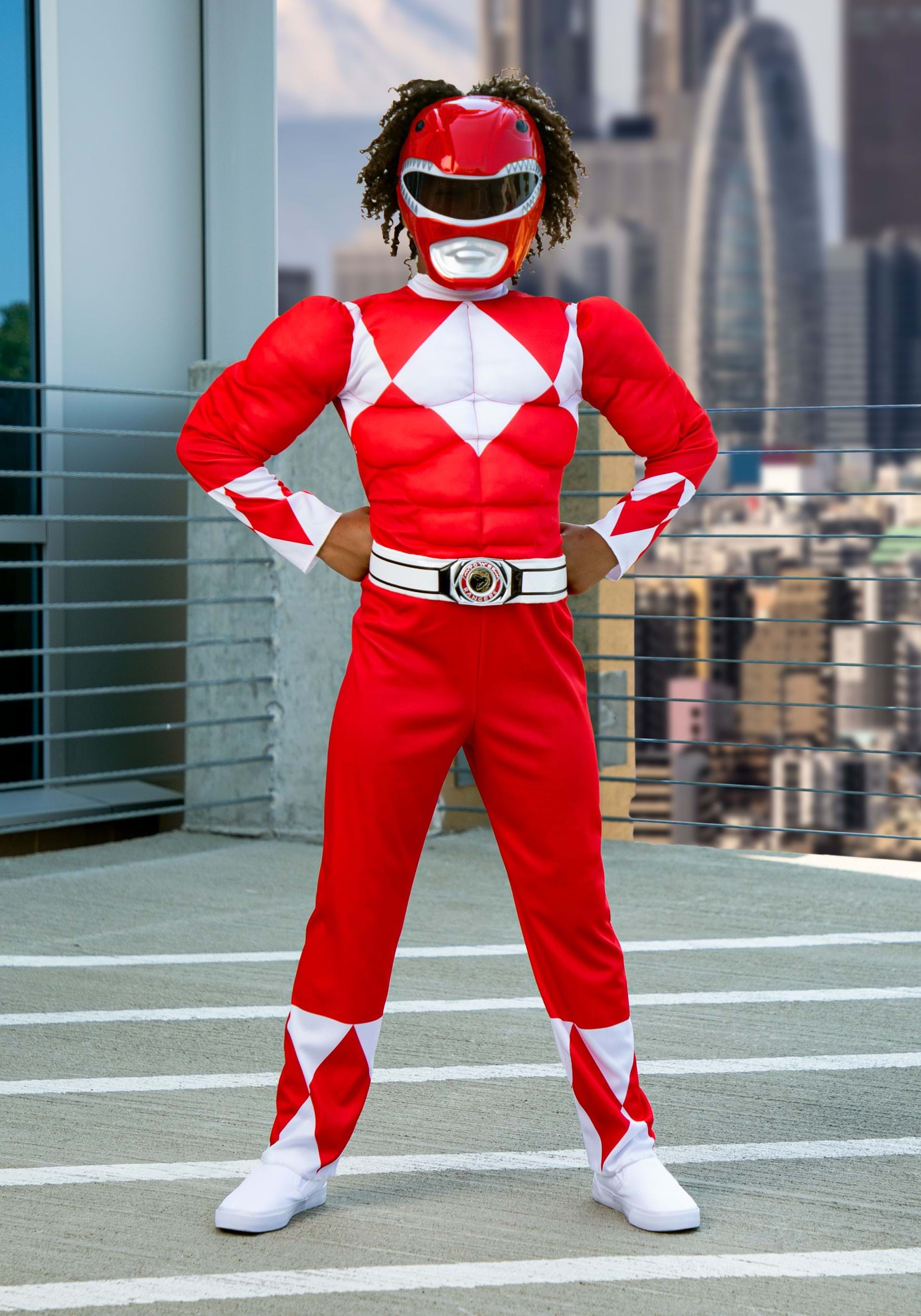 Power Rangers Red Ranger Costume For Boys