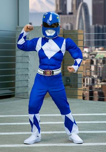 Power Rangers Blue Ranger Costume For Boys