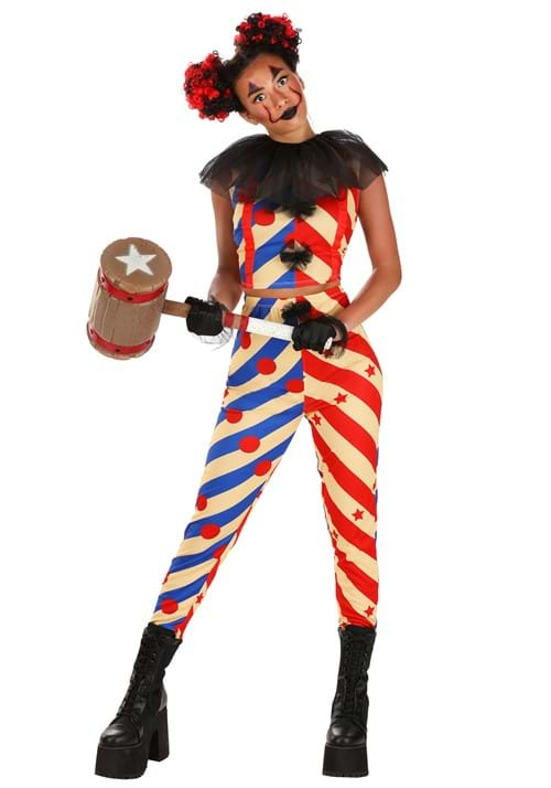 Womens Malicious Clown Costume--2