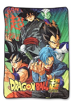 DRAGON BALL Z - GROUP 5 SUBLIMATED THROW BLANKET