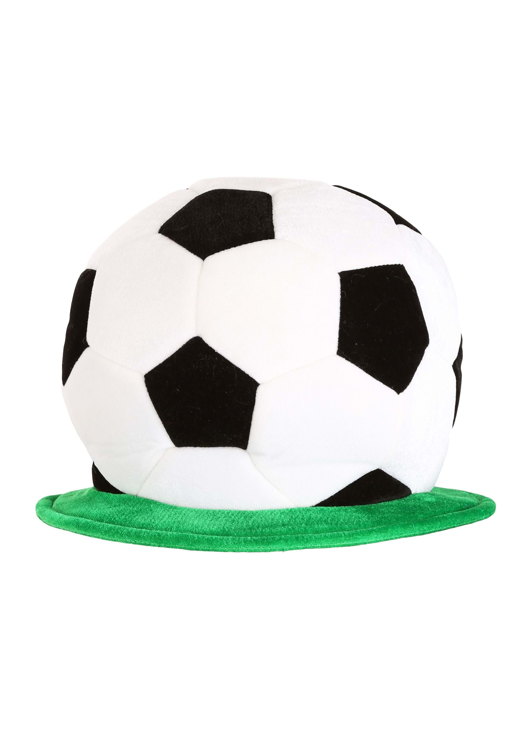 Soccer Ball Plush Costume Hat Accessory
