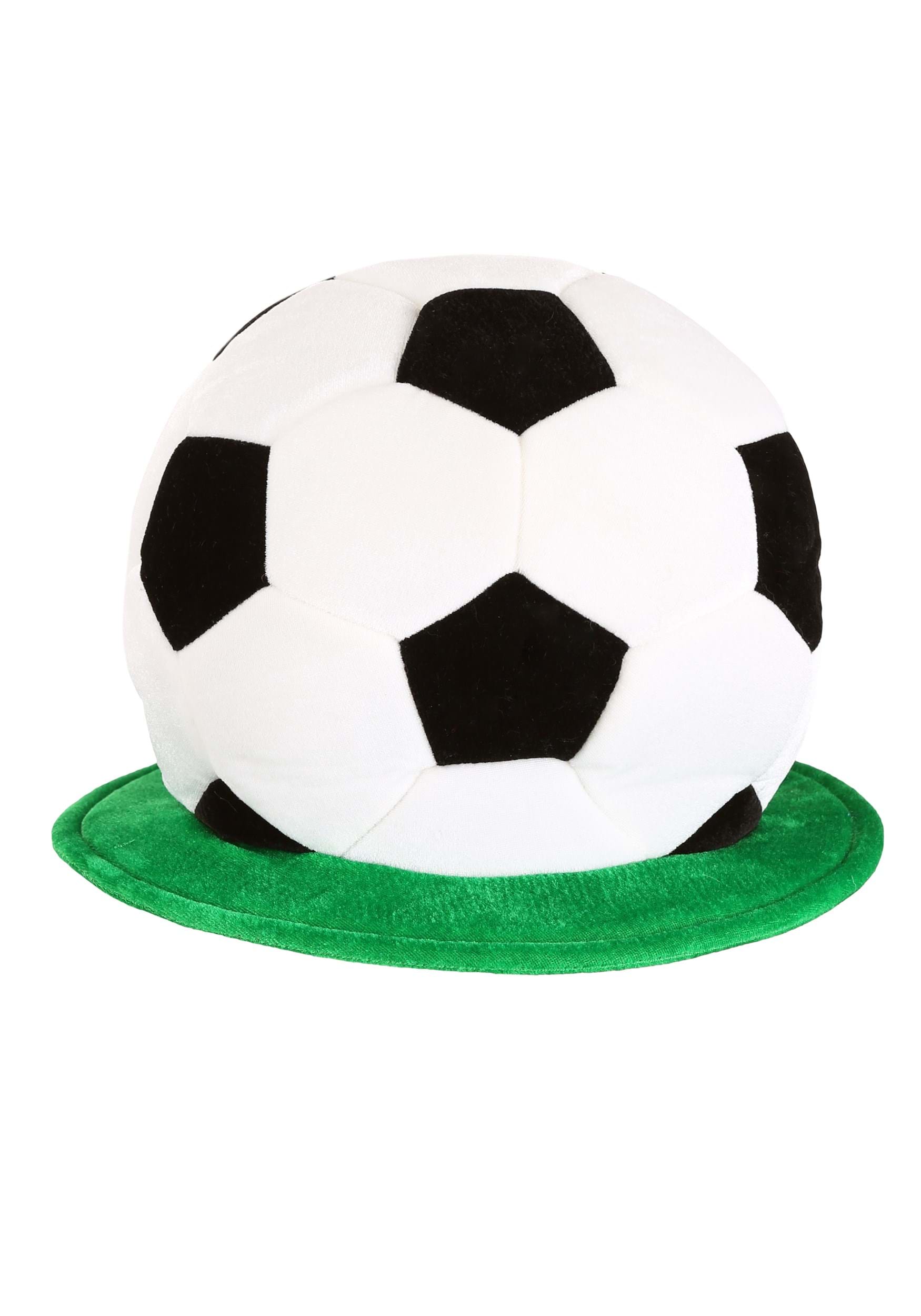 Soccer Ball Plush Costume Hat Accessory