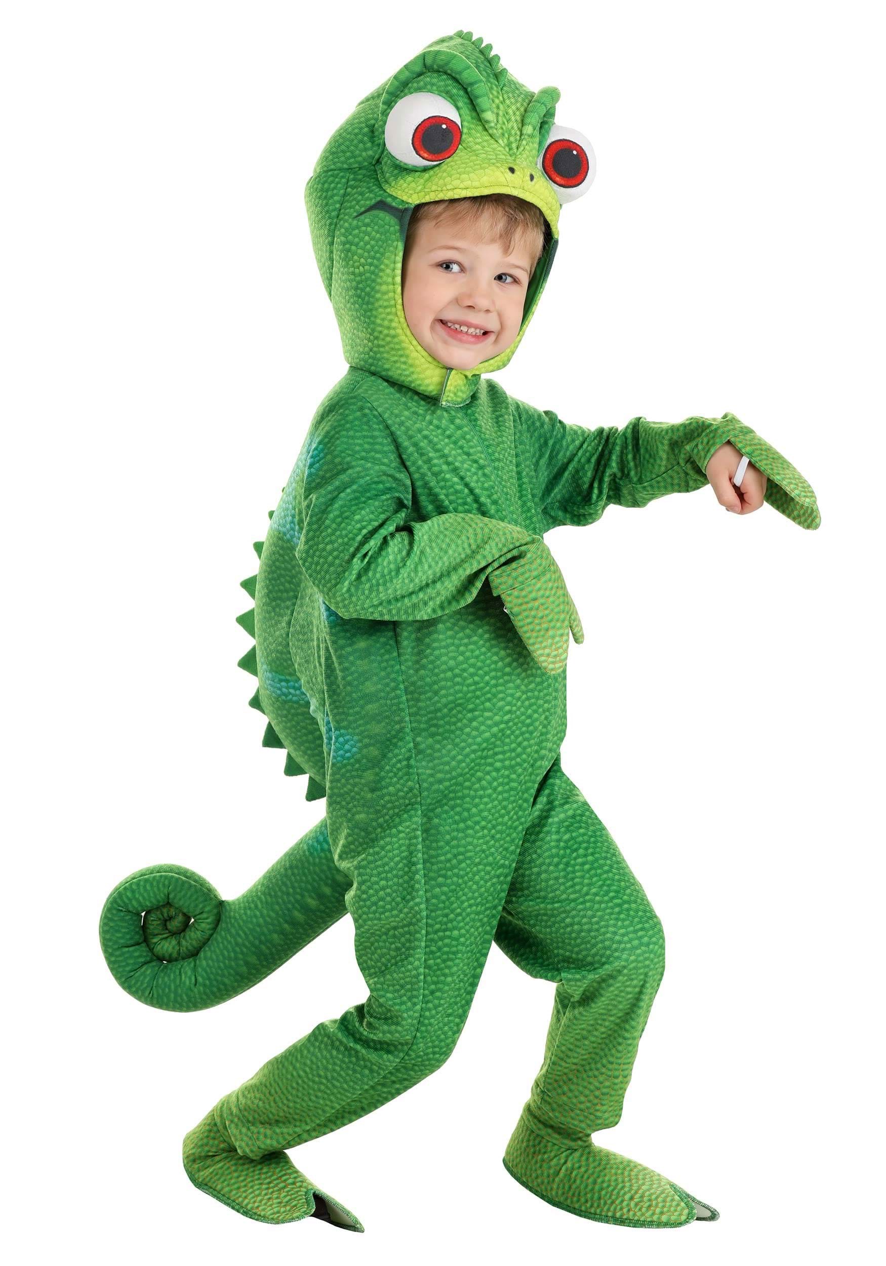 Photos - Fancy Dress FUN Costumes Pascal Tangled Costume for Toddlers Green/White FUN1902TD