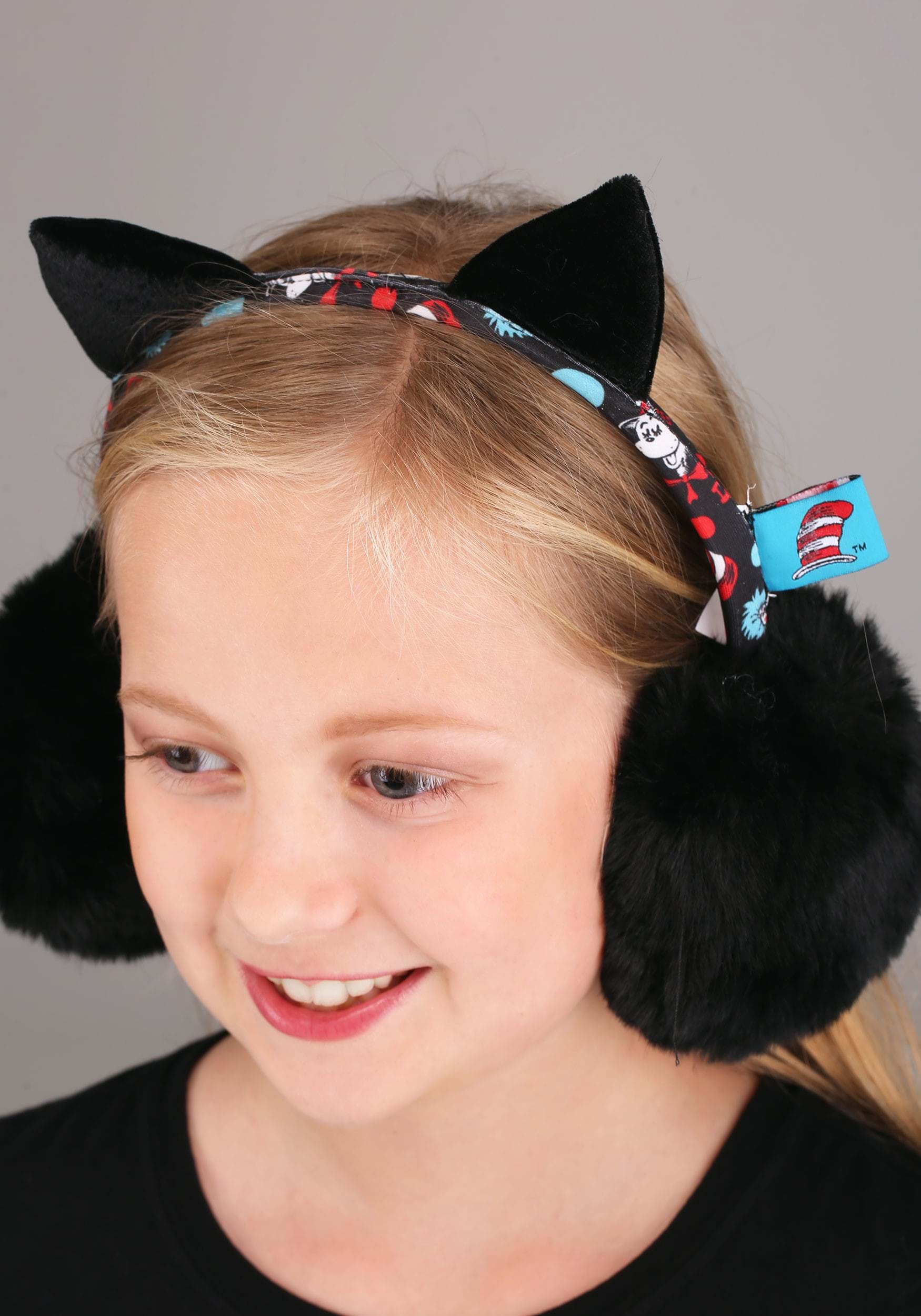Cat In The Hat Adjustable Earmuffs , Dr. Seuss Accessories
