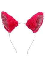 Magenta Anime Cat Ears Headband Alt 2