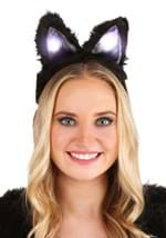 Light Up Black Cat LumenEars Headband Alt 5