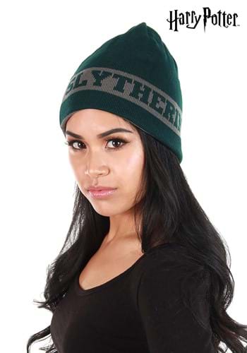Reversible Slytherin Knit Beanie