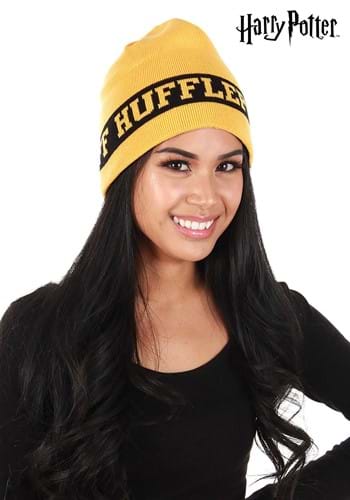 Reversible Hufflepuff Knit Beanie