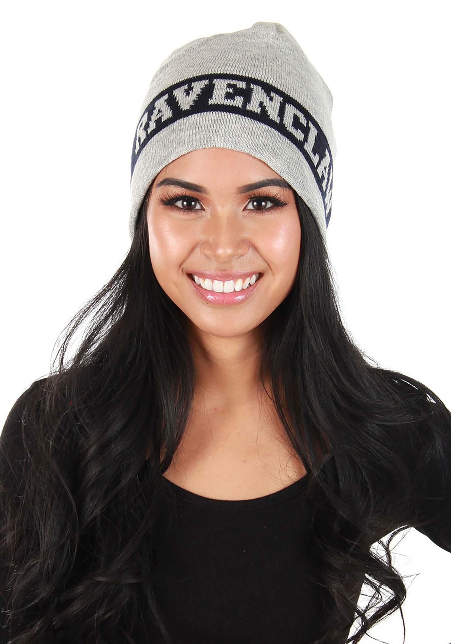 Reversible Ravenclaw Knit Gray Beanie | Ravenclaw Accessories