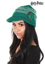 Knit Slytherin Brim Cap