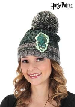 Harry Potter Heathered Slytherin Pom Beanie