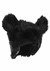 Black Bear Plush Hat Alt 2