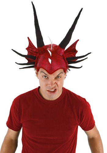 Red Soft Dragon Hat Main