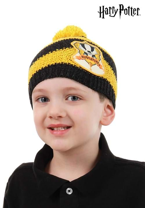 Hufflepuff Knit Beanie for Toddlers-upd