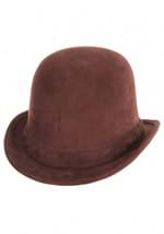 Adult Brown Derby Hat Alt 2