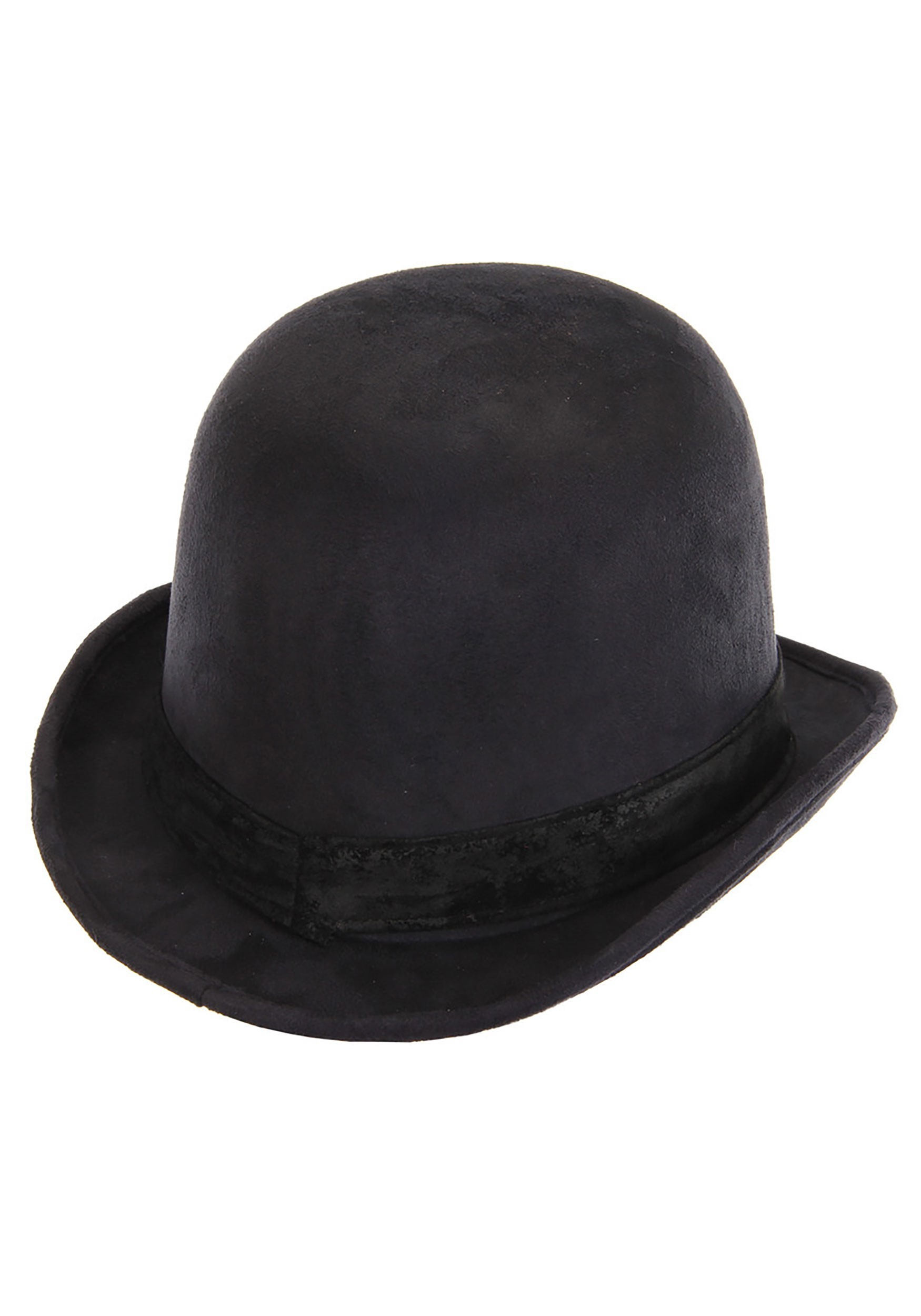 Black Derby Hat , Costume Hats