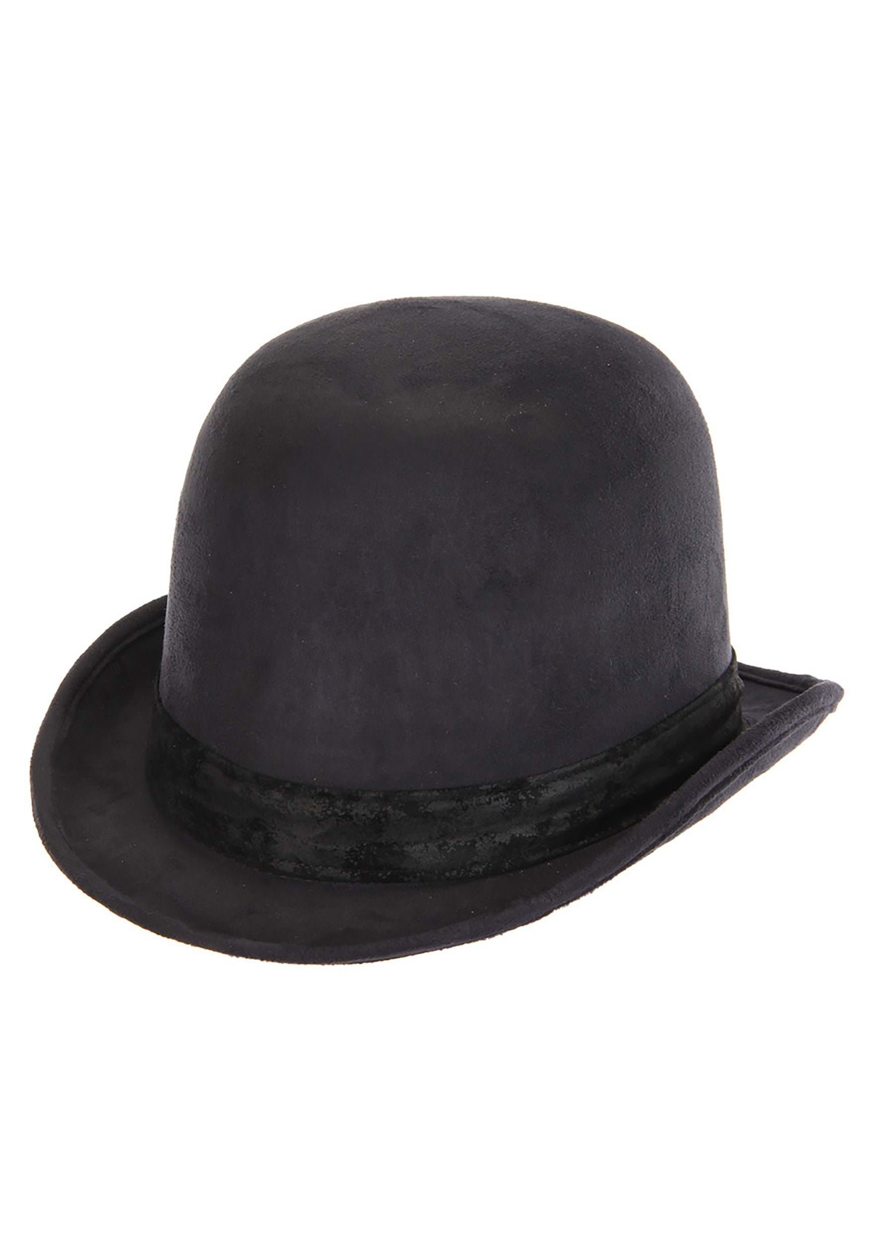Black Derby Costume Hat Accessory