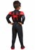 Spiderman Deluxe Miles Morales Toddler Costume Back