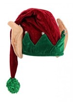 Adult Costume Elf Soft Hat with Ears Alt 1