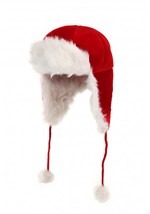 Santa Plush Aviator Hat Alt 1