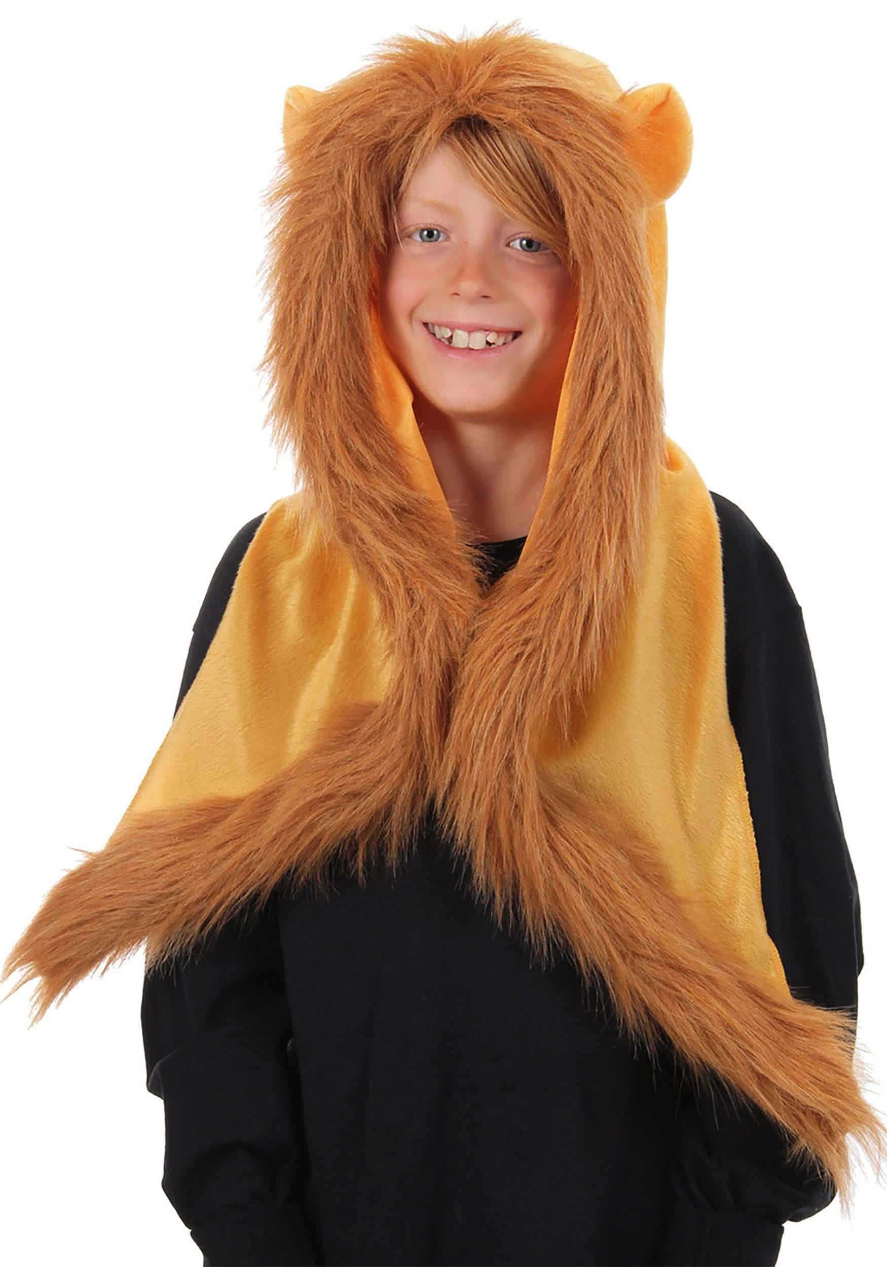 Lion Furry Costume Hood