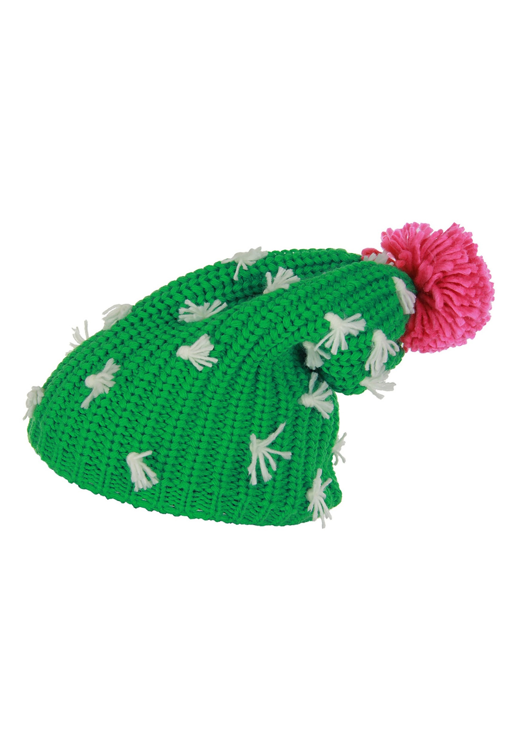 Adult Knit Cactus Slouch Beanie , Adult Beanie