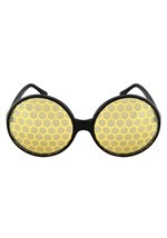 Black Yellow Bug Eyes Glasses Alt 1