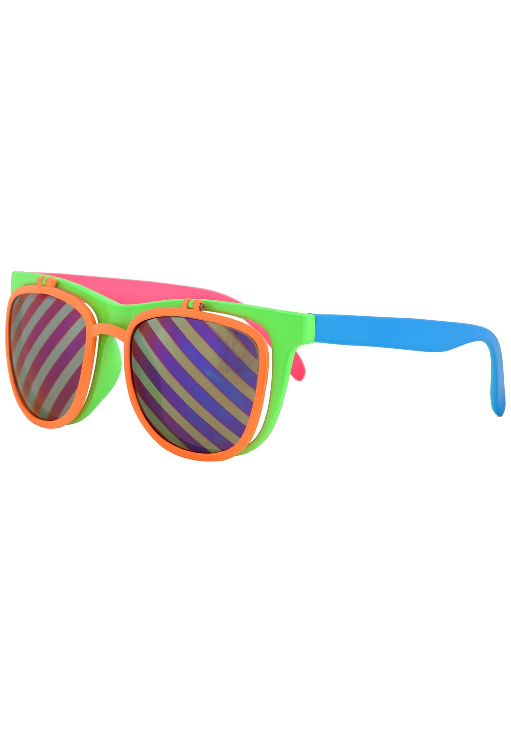 Amazon.com: GIFIORE Trendy Oval Sunglasses 90s Funky Chunky Fun Sun Glasses  for Women Men Green Neon : Clothing, Shoes & Jewelry