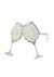 Adult Wine Goblet Eyeglasses Clear Yellow Alt 1